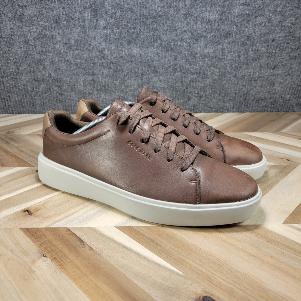 Cole Haan Grand Crosscourt Traveler Sneaker Shoes Mens Size 11M Brown - Picture 2 of 14